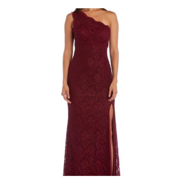 Like New! One-Shoulder Gown Prom Dress - Picture 10 of 15